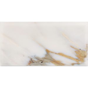 Calacatta Marble 3X6 Beveled Polished