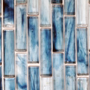 Fusion  Glass Sky Blue 09S 1 x 4 Linear Strips