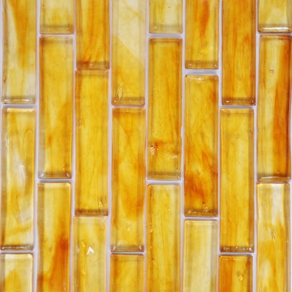 Fusion  Glass Honey 04S 1 x 4 Linear Strips