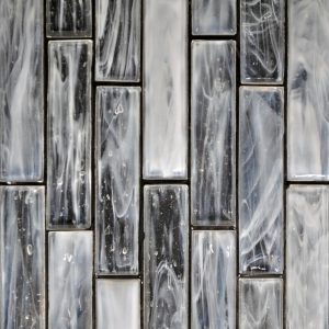 Fusion  Glass Pure White 01S 1 x 4 Linear Strips