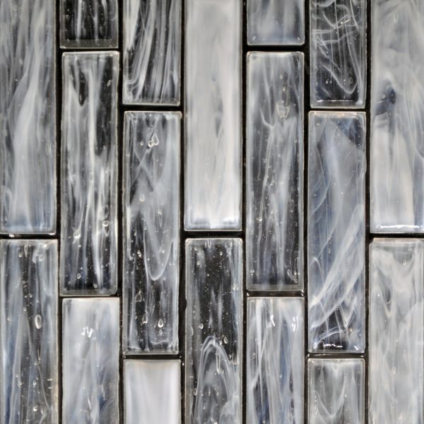 Fusion  Glass Pure White 01S 1 x 4 Linear Strips