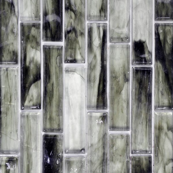 Fusion  Glass Jade Green 03 S 1x4 Linear Strips