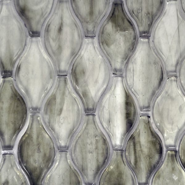 Fusion  Glass Shadow Grey 02G Teardrop- 1