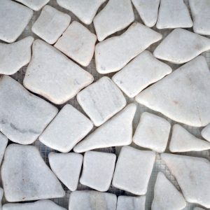 Pebble Stone White Crystal