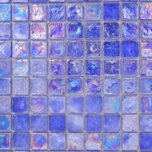 Provocative Royal Blue1 1X1 Reflections Glass Polished
