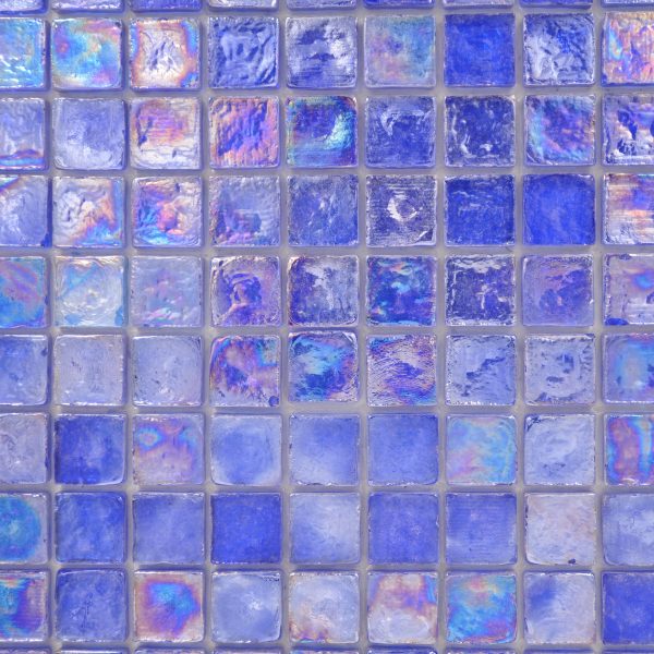 Provocative Royal Blue1 1X1 Reflections Glass Polished