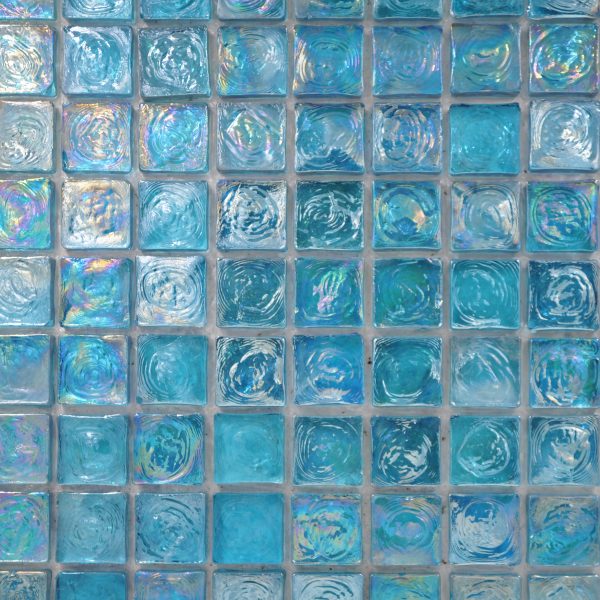 Excalibur Bahama Blue1 1X1 Reflections Glass Polished