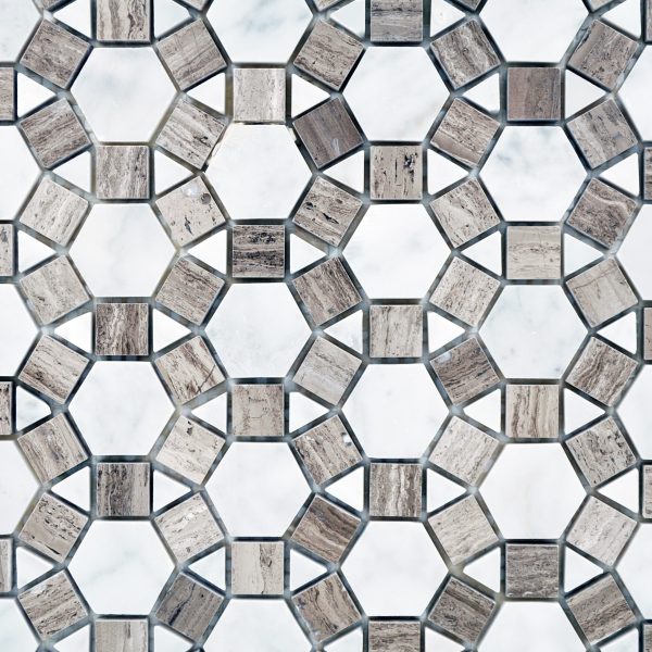 Sunflower Carrara Wood Vein Grey