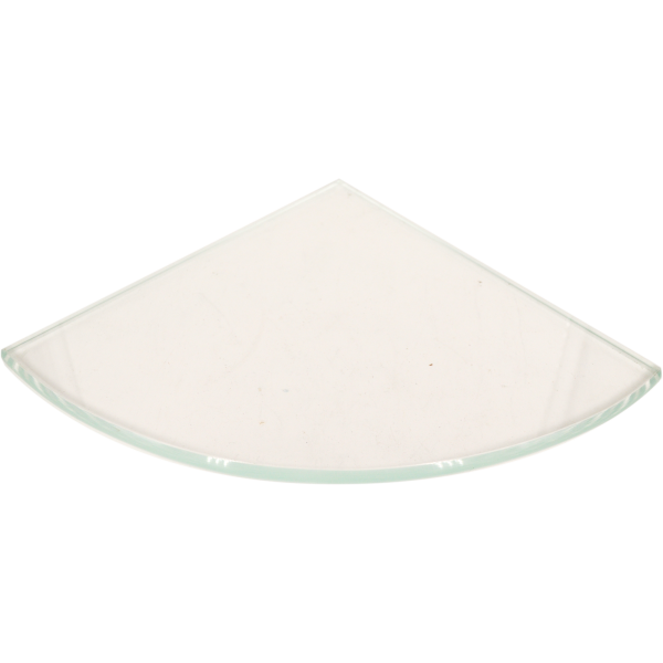 Shower Shelves Clear Glass 9 X 9  Polished