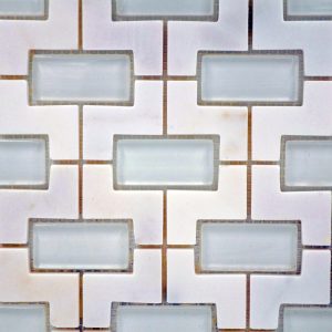 Nicole Stone & Glass Calacatta Marble