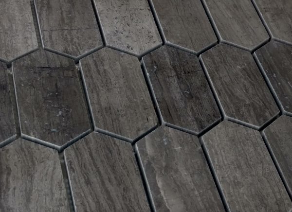 Elongated Hex Gray Vein - Image 2