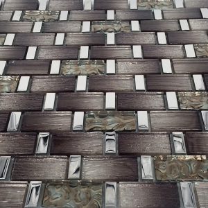 Coastal Sand Staggered Glass