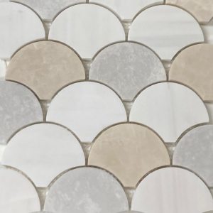 Scalloped Marble Blend