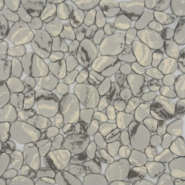 Calacatta Grigio Pebble Vetro Series