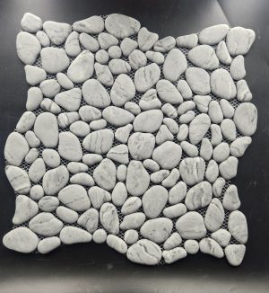 Vetro Cararra Gray Pebble